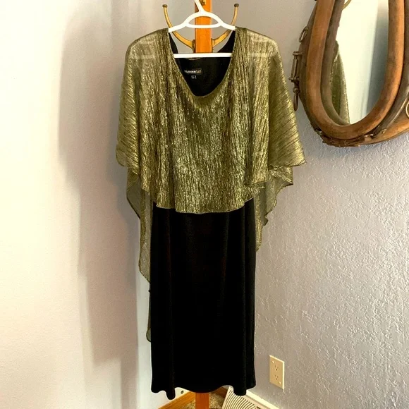 beautiful black and gold dresses One-Sleeve Short Black and Gold Hoco Dress 5013BN Black/Gold / 0